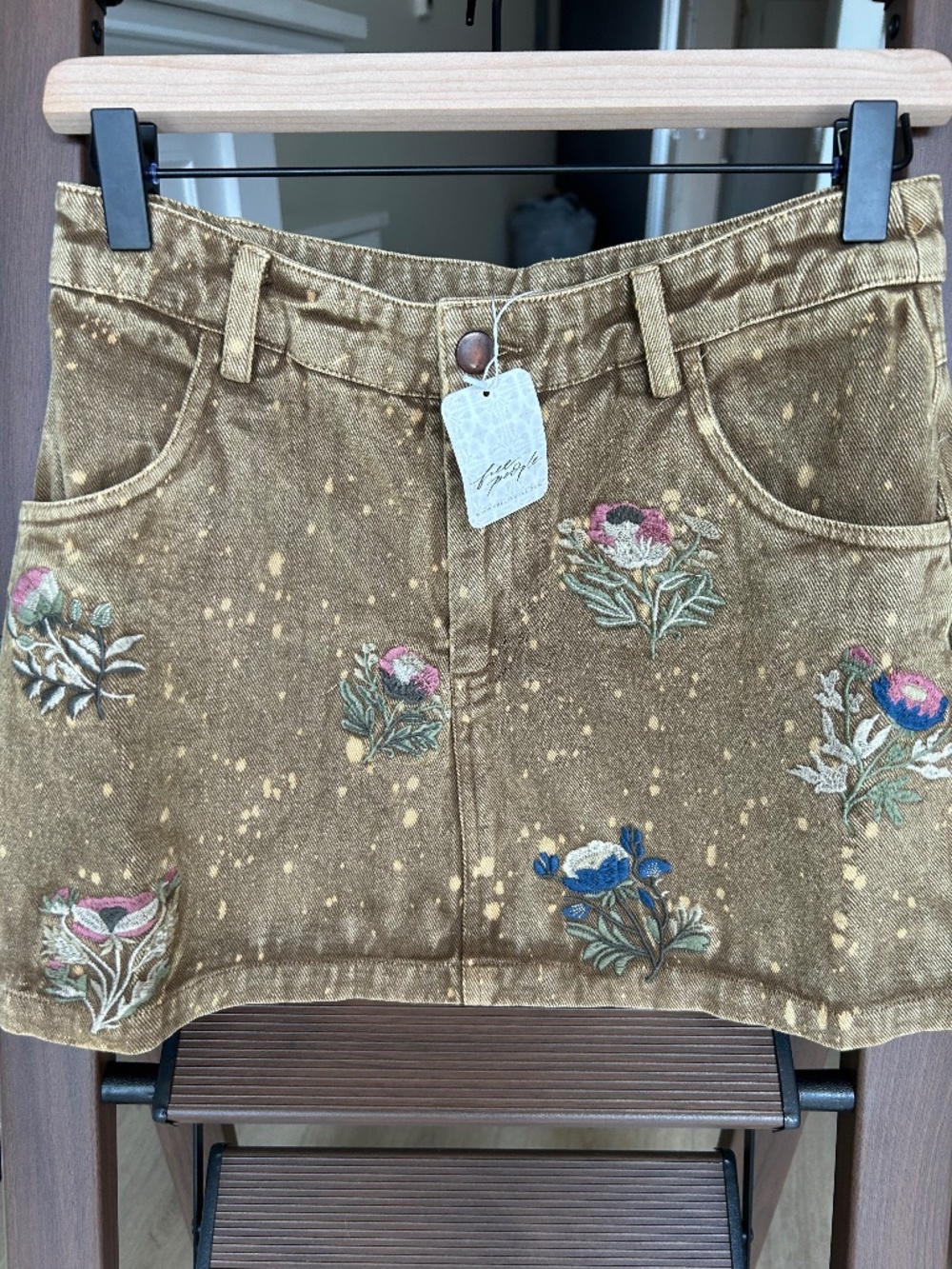 Denim skirt
